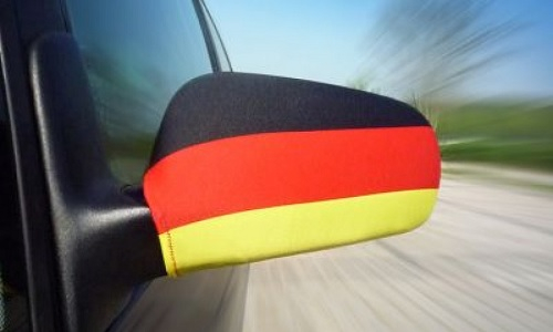 EUFAB Auto-Fahne Deutschland Fanartikel für Autoscheibe, 0,90 €