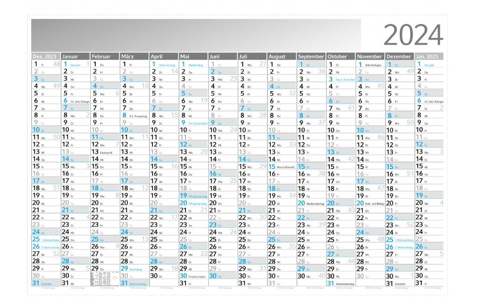 Kalender online bedrucken lasssen