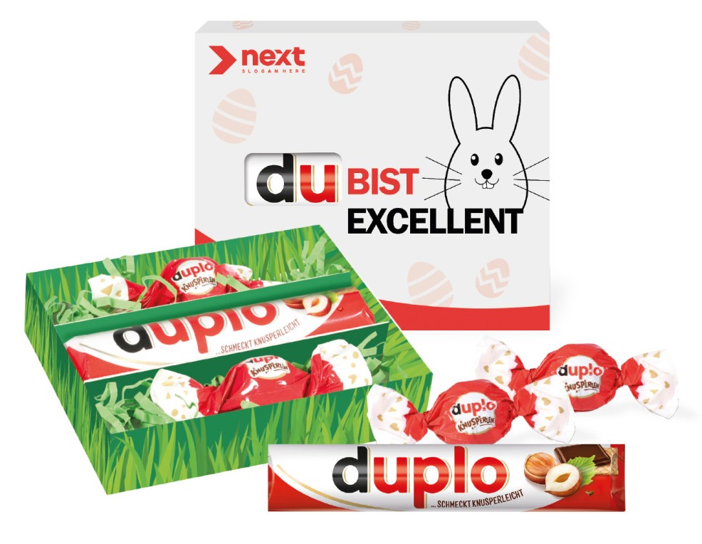 Duplo als Werbegschenk