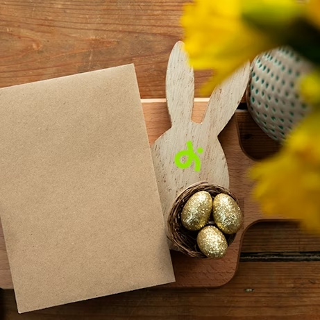 Osterartikel mit Firmenlogo