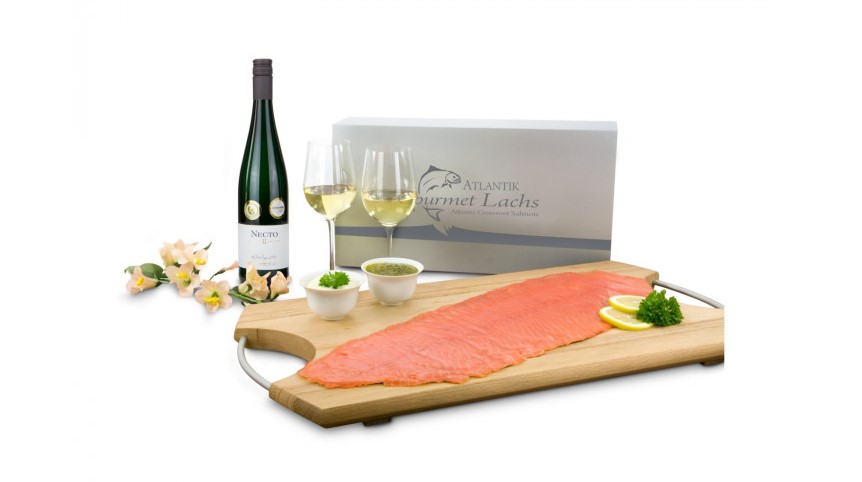 Lachs als Werbemittel