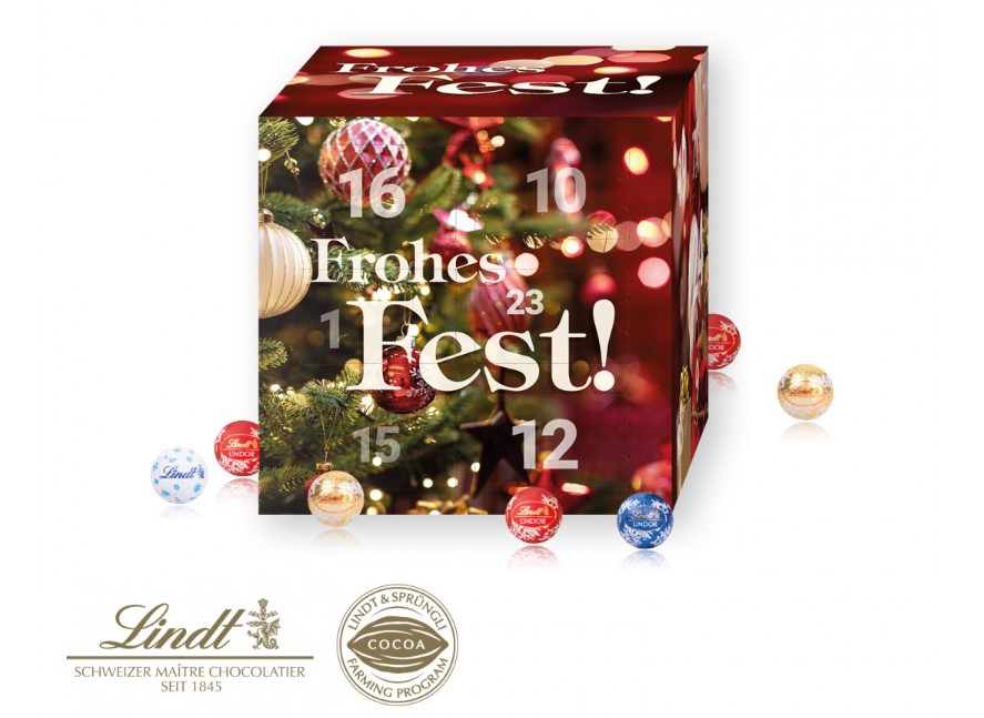 Lindt Schokolade als Werbegeschenk