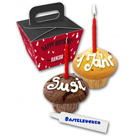 Muffins mit Logo