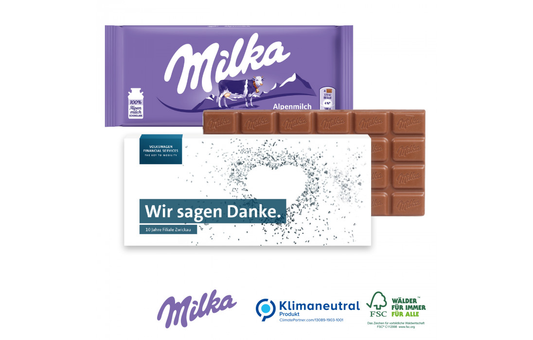Schokolade als Werbeartikel mit Logo