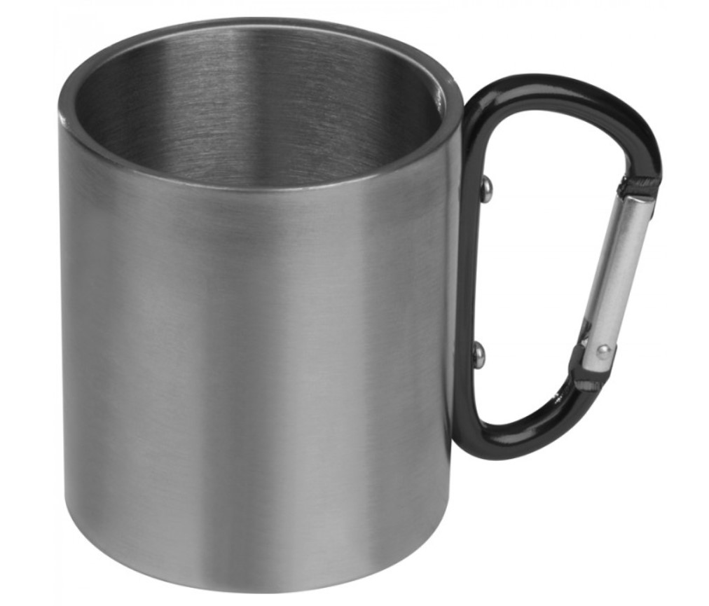 Tasse mit Karabiner bedrucken