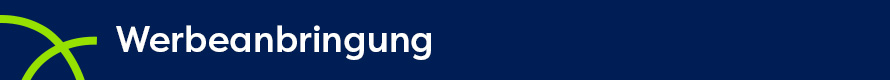 Werbeanbringung